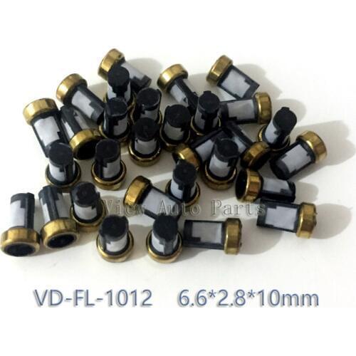 50pcs For Motorcycle Fuel Injector Micro Basket Filter Top Quality Injector Repair Service Kits VD-FL-1012