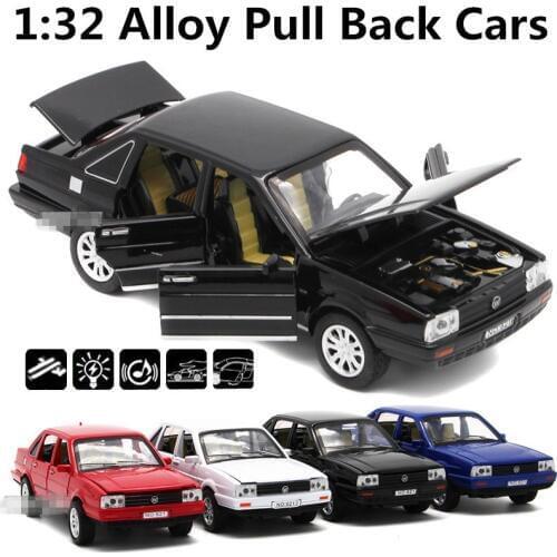 1:32 alloy pull back cars,Santana high simulation model,metal diecasts,toy vehicles,pull back & flashing & musical,free shipping