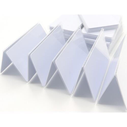 Free Shipping 100pcs/Lot IC Card 13.56MHz RFID ISO14443A S50 Smart card