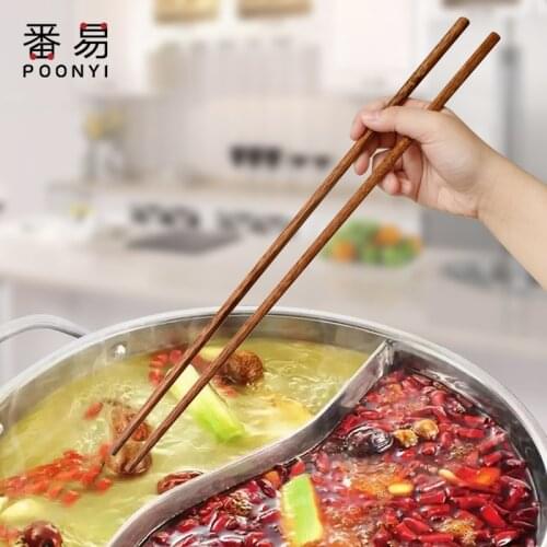 Musowood Chinese Natural Wooden Chopsticks Health Without Lacquer Wax Tableware Dinnerware Chopsticks