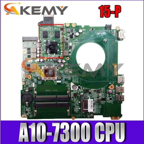 For HP Pavillion 15-P DAY21AMB6D0 AM7300 A10 216-0858020 DDR3 Notebook motherboard Mainboard full test 100% work