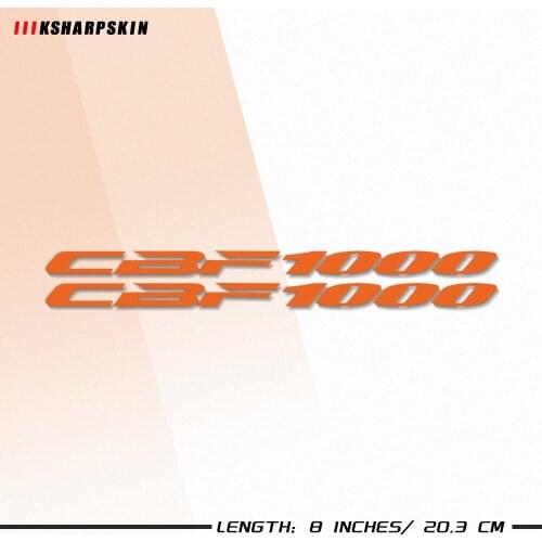 Stickers Motorcycle bicycle fuel tank sticker wheel helmet MOTO waterproof reflective logo decal For HONDA CBF1000 cbf 1000