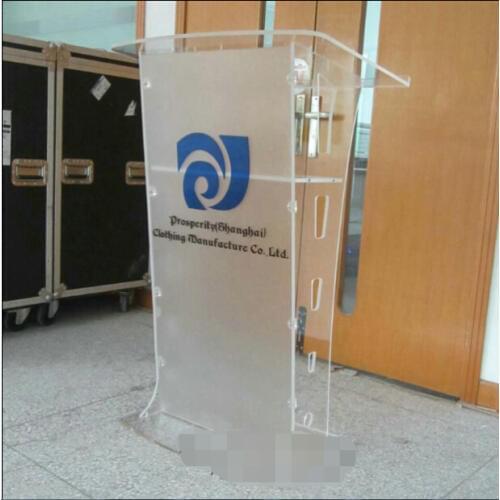 Cheap transparent acrylic podium consultative customer sets the welcome desk wedding presided over the church lectern lectern