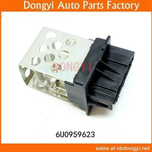 Blower Motor Resistor Assembly For 6U0959623