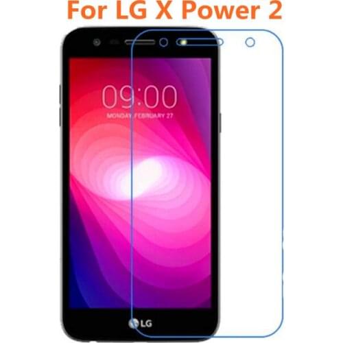 For LG X Power 2 Tempered Glass 9H High Quality Protective Film Explosion-proof Screen Protector For LG LV7 K10 Power