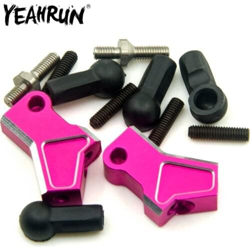 YEAHRUN Aluminum Front Upper & Lower Arm Set for 3Racing Sakura D4 AWD 1/10 RC Sport Drift Car Upgrade Parts