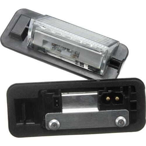 2Pcs Energy-saving 18 LED Car Number License Plate Lights Lamp for Ford Mustang