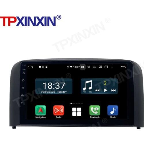 6+128G Android 10 Carplay For Volvo S80 Car GPS Navigation Auto Radio Stereo Headunit Multimedia Player Tape Recorder IPS Screen