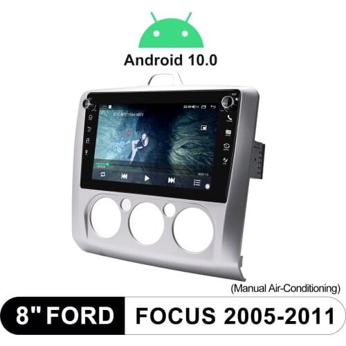 8Inch Octa Core Car Navigation System 1280*720 Bluetooth With GPS Rear Camera For Ford Focus 2005-2011(Manual Air-Conditioning