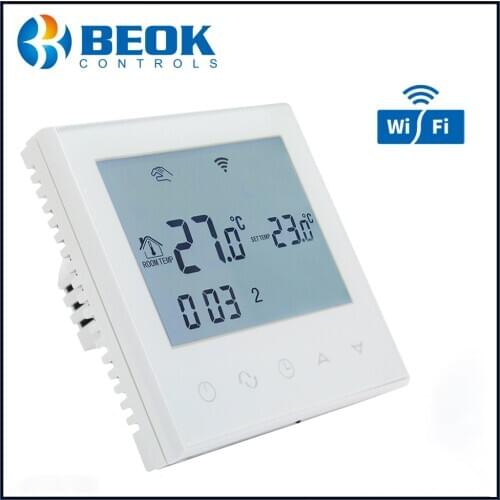 Beok TDS21WIFI-WP Digital Thermoregulator Weekly Programmable Smart Thermostat for Water Heating