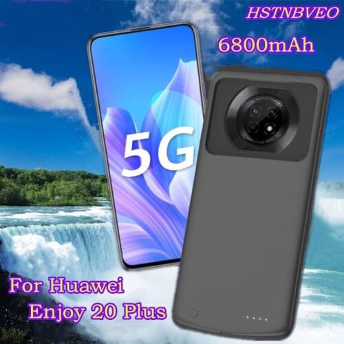 6800mAh Battery Charger Case For Huawei Enjoy 20 Plus Portable Charge Poverbank Case For Huawei Enjoy 20 Plus Battery External