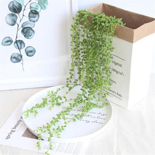 Wedding Imitation Decoration Flower Home Decor Green Plant Artifical Lover Tears Succulents Wall Hanging Fake Flowers Vines