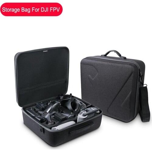 Travel Shoulder Bags For DJI FPV Storage Bag Hardshell Box waterproof Portable Package Carrying Case for FPV V2 Accessory
