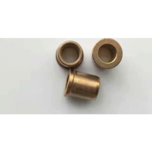 5PCS Flange With Rib Copper Sleeve Base Oil-impregnated Bearing Inner Diameter 8.15mm Outer Diameter 12.1mm