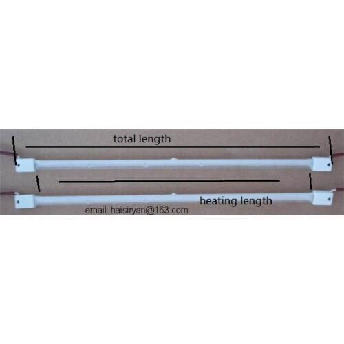 Halogen Quartz Infrared Heater Element for Coating