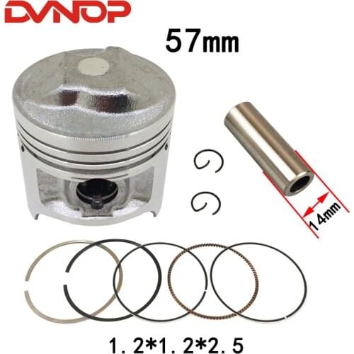 Motorcycle Piston Ring Gasket Kit for SUZUKI MARAUDER 125 GZ125 GN125 DR125 GS125 125cc STD 57mm