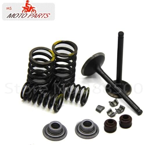 LF125 LIFAN125cc Engine dirt bike Springs Intake Exhaust Valves kit dirt pit BIke