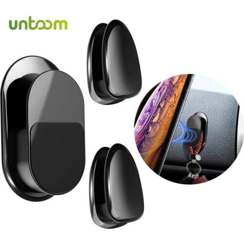 Untoom Magnetic Car Phone Holder Magnet Wall Phone Holder Universal Car Cell Phone Stand Mount for GPS Mini Hook Wall Sticker