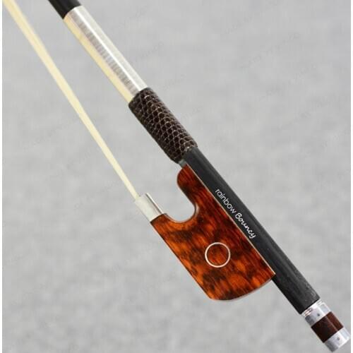 Master Carbon Fiber CELLO BOW Nice Snakewood Frog Straight Strong Great Balance and Flexibility