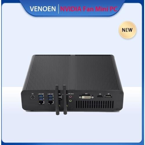 Mini Gaming PC Intel i7-7920HQ 7820HK GTX 1656 / GTX 1050TI 4GB 2*DDR4 M.2 NVME Desktop Computer Win10 WIFI 5.0 BT Type-C