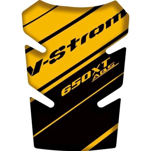 Motorcycle Fuel Tank Pad Universal black Fishbone Fiber Carbon Freeshipping Protector Sticker fit for vstrom 650xt abs