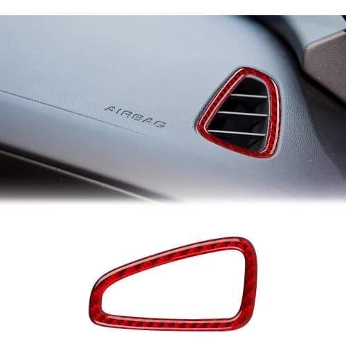 Dashboard Air Vent Trims Wind Outlet Interior Decoration Stickers for Chevrolet Camaro 2017 2018 2019 2020