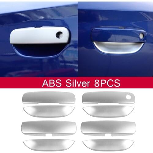 ABS Exterior Side Door Handle & Bowl Cover Fit forDodg Charger 2015-2020