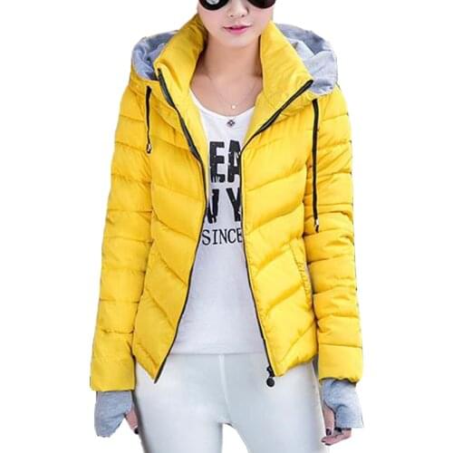 New style hot sale women coat fashion Autumn Winter female jacket short parkas casual fashion keep warm brand jackets parka