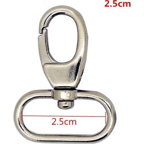 Wholesale 20pcs/lot 25mm zinc alloy Clasps Ring Buckle for Webbing Strapping Belt, Purse Bags Handbag Fastener Free Shipping