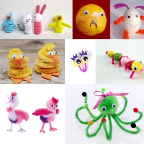 700 Pcs Self-adhesive Sticky Googly Eyes Craft Supplies for Do-it-yourselfers