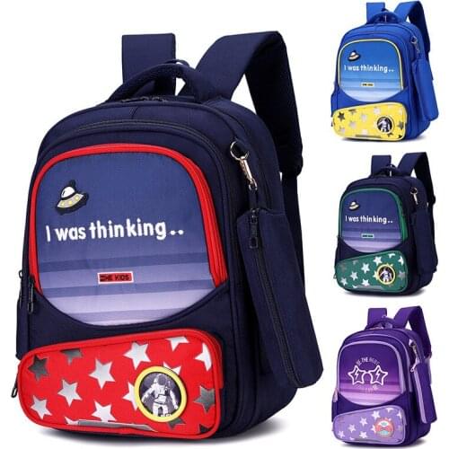 Stars print School bag for boys girls Children Orthopedic backpack Waterproof Kids book bag primary school bags mochilas escolar