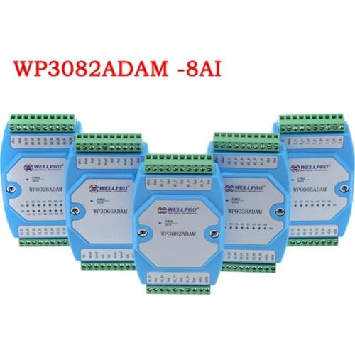 0-20MA / 4-20MA analog input module current acquisition MODBUS communication-WP3082ADAM