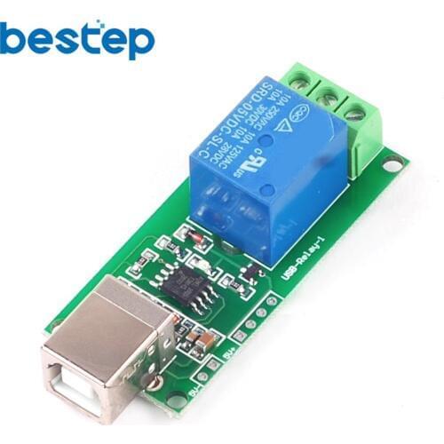 1 Channel USB Relay 5V Programmable Computer Control For Smart Home