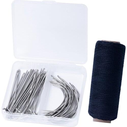 70pcs Sewing Crochet C Curved Yarn for Knitting Beads Stationery Clothing