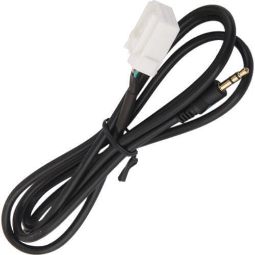 1.5M Car 3.5mm AUX Audio CD Interface Adapter Cable For Mazda 2 3 5 6 06-13