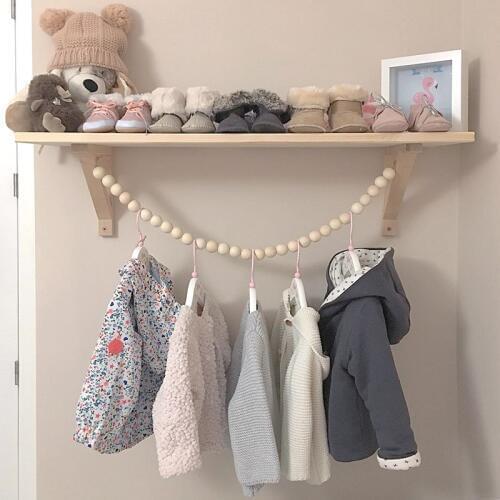 Scandinavian Style Wooden Wall Shelves Kids Children BedRoom Decorative Shelf Wall Mounted Floating Shelf Room Decor Organizer