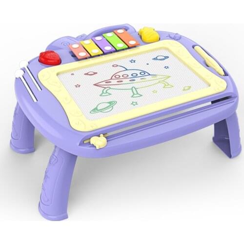 Drawing Board Desk Toys Table Set Multi-Function Magnetic Diy Painting Writing Child Preschool Educational Learning Toys For Kid
