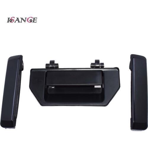 ISANCE Outside Outer Door Handle 8060701A10 8060601A10 & Tailgate 9060601G01 For Nissan D21 Pickup Frontier Sentra Pathfinder