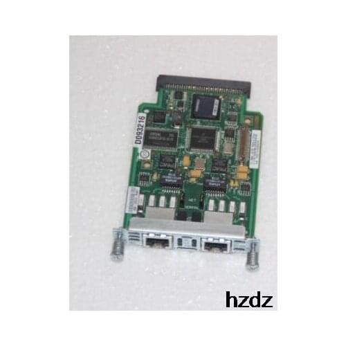 VWIC2-2MFT-T1/E1 module interface card with laser mark
