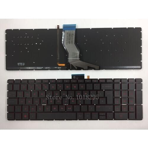 UK Laptop Keyboard for HP 15-AX 15-AX000 15-AX100 15-AX200 15-AX033DX 15-AX016TX 15-AX030TX Keyboard with backlit