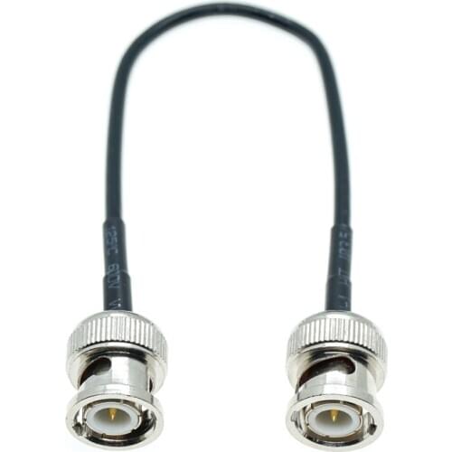 BNC male To BNC male plug Connector Adapter Rf Pigtail Coaxial Rg174 Jumper coax Extension cable