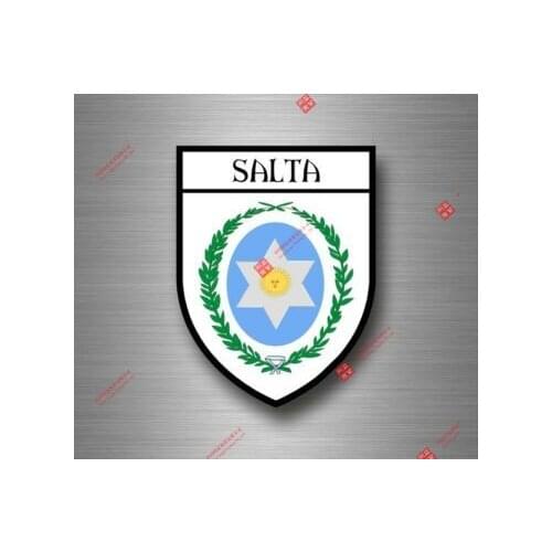 Creative Sticker Decal Souvenir Car Coat Arms Shield City Travel Argentina Salta Car Decal Decoration Laptop