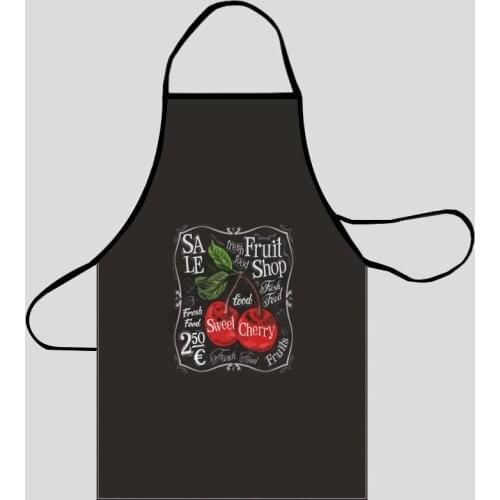 Food Kitchen Aprons For Women Oxford Fabric Cleaning Pinafore Home Cooking Accessories Apron