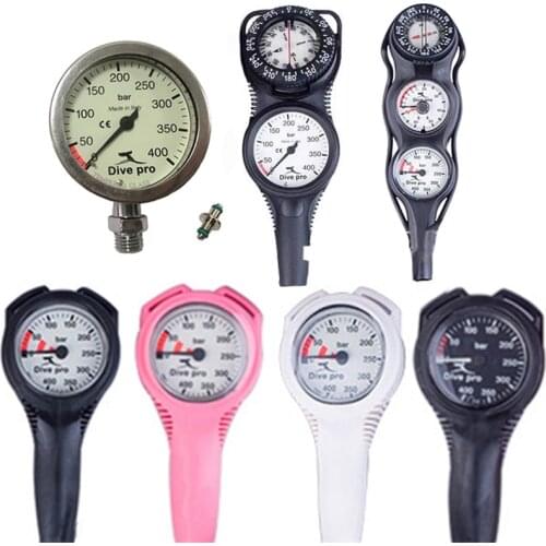 PRESSURE GAUGE Scuba Diving Mini SPG Consoles and Gauges Diving Equipment Colorful