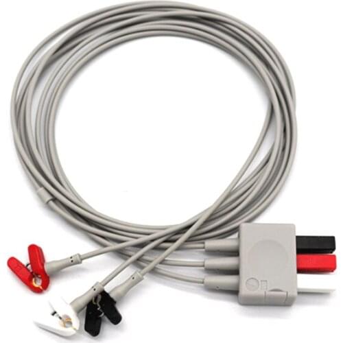 Mindra y neonatal 3-lead AHA clip ECG cable Mindra y newborn ECG cable line for Mindra y EL6305A