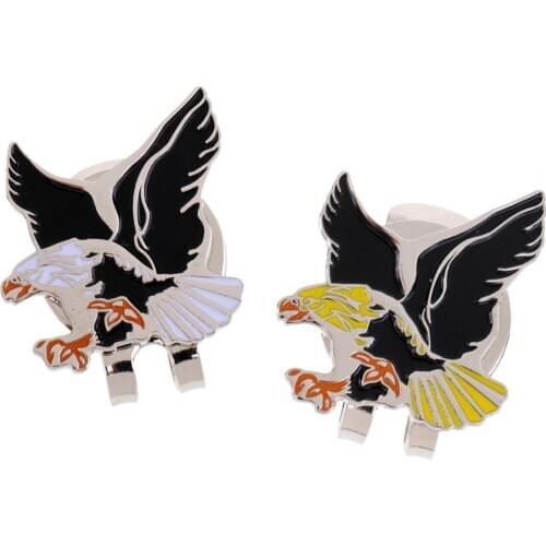 Mini Alloy Eagle Golf Ball Marker with Magnetic Hat Clip Golfer Gift Hat Decor