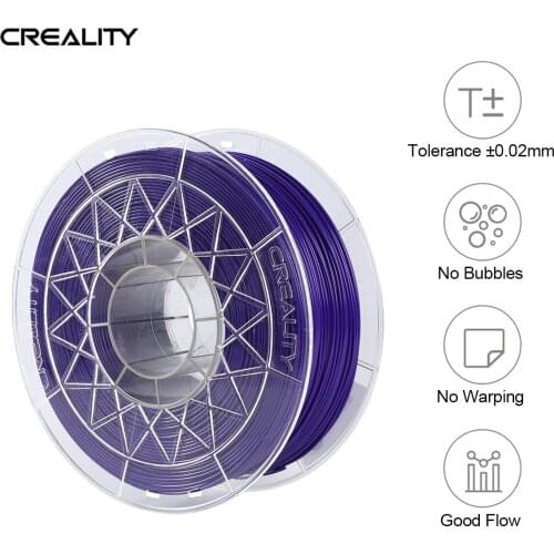 Creality 3D 1.75mm 1kg/2.2lbs Filament Printer 3d filament CR-PLA Filament Dimensional Accuracy +/- 0.02 mm 3d printer filament