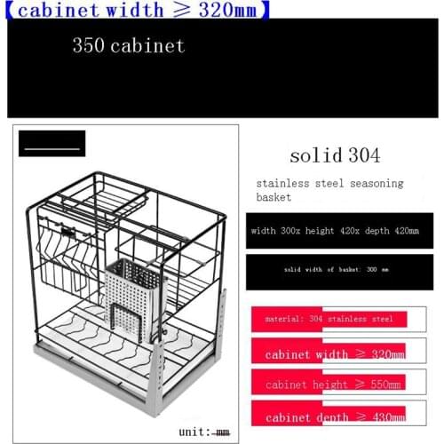 Organisadores Armario De Cosina Dish Drainer Stainless Steel Cozinha Rack Organizer Kitchen Cabinet Cestas Para Organizar Basket