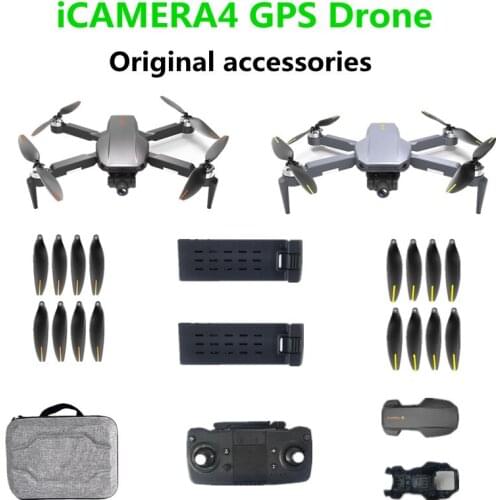 ICAMERA 4 Drone Original Accessories Battery 7.4V 2200mAh Propeller Maple Leaf / For iCAMERA 4 Drones Spare Parts