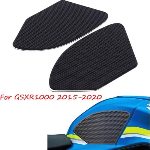 Motorcycle Anti-Heated Gas Tank Side Grip Traction Knee Protector Sticker Anti Slip Pad For Suzuki GSXR1000 GSX-R1000 2015-2020